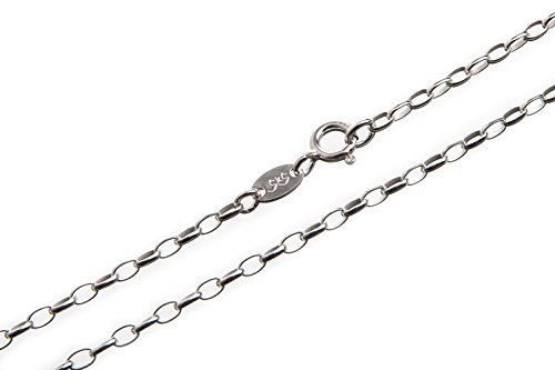 Rundankerkette Erbskette - 2,3mm Breite - Länge wählbar 38cm-100cm - echt 925 Silber Rundankerkette Erbskette - 2,3mm Breite - Länge wählbar 38cm-100cm - echt 925 Silber von Silberketten Store
