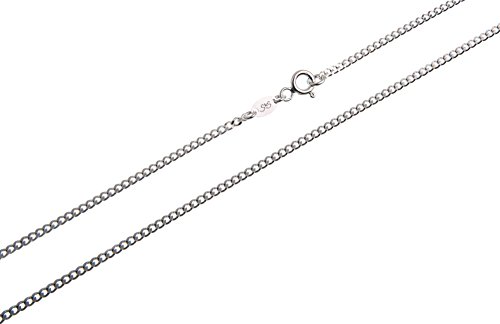 SILBERKETTEN STORE DEIN SCHMUCK ONLINE SHOP Kinderkette Panzer Breite 1,7mm | aus echt 925 Silber | hochglanzpolierte Kette | Anhängerkette von Silberketten Store