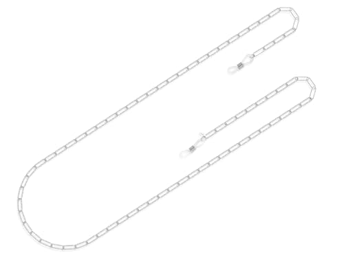 SILBERKETTEN STORE DEIN SCHMUCK ONLINE SHOP Stabile Brillenkette No. 8 | Ankerkette 3,5mm mit feinem Schliff |echt 925 Silber | hochglanzpoliert und nickelfrei von Silberketten Store