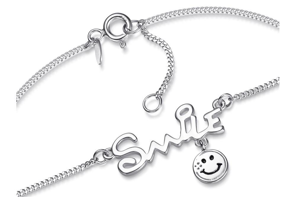 Silberkettenstore Fußkette Fußkette Panzerkette 1,4mm "Smile" - 925 Silber, Länge wählbar von Silberkettenstore