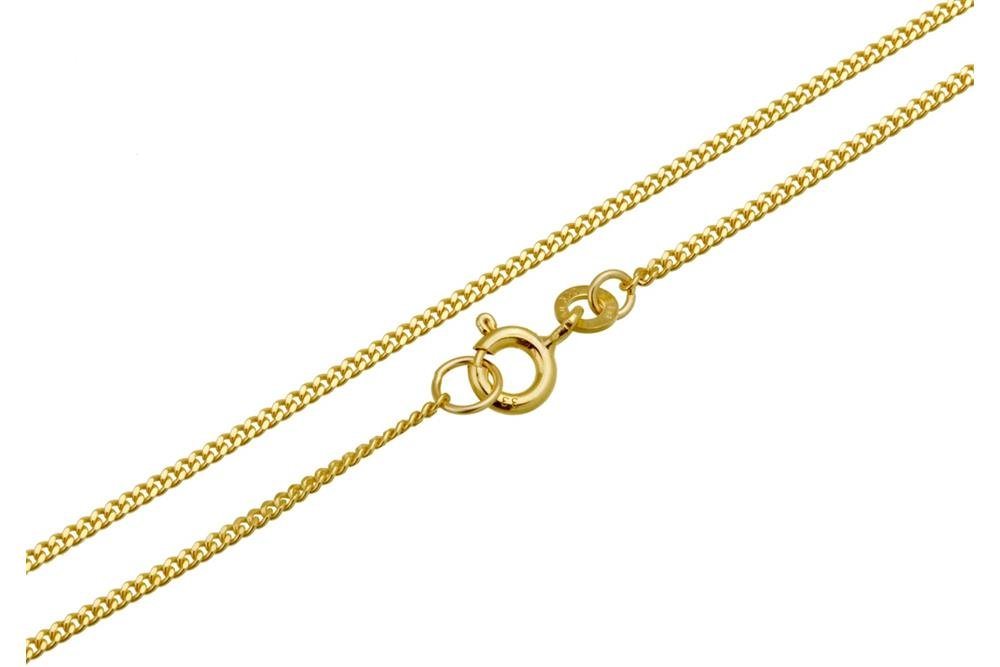 Silberkettenstore Goldkette Panzerkette 1,4mm - 333 Gold Länge: 40cm von Silberkettenstore