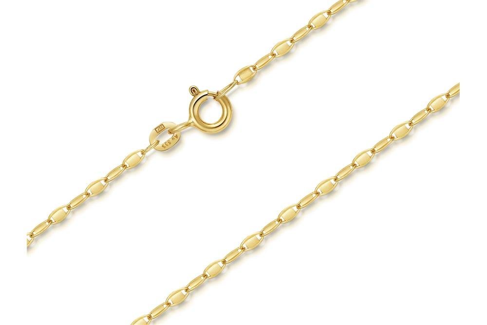 Silberkettenstore Goldkette Plättchenkette 1,9mm - echt 585 Gold - Länge: 40cm von Silberkettenstore