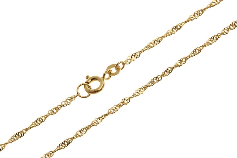 Silberkettenstore Goldkette Singapurkette 1,8mm - 333 Gold Länge von Silberkettenstore