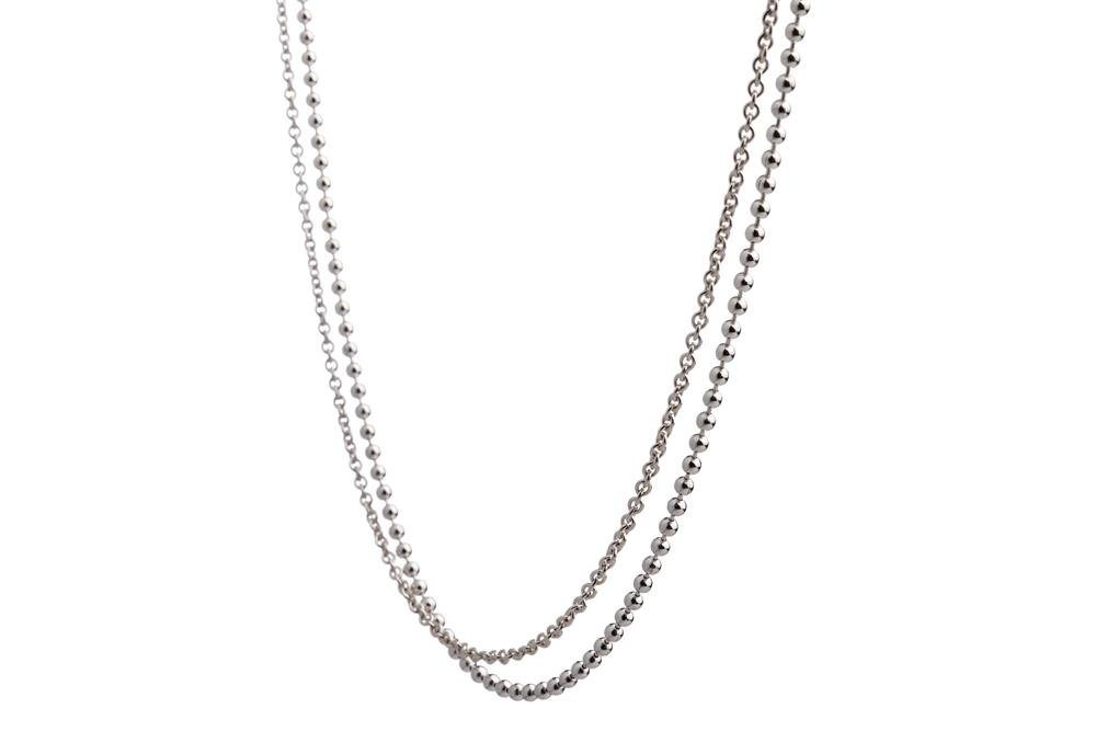 Silberkettenstore Kette mit Anhänger Fashion Line Harmony - 925 Silber, Länge wählbar von 40-100cm von Silberkettenstore