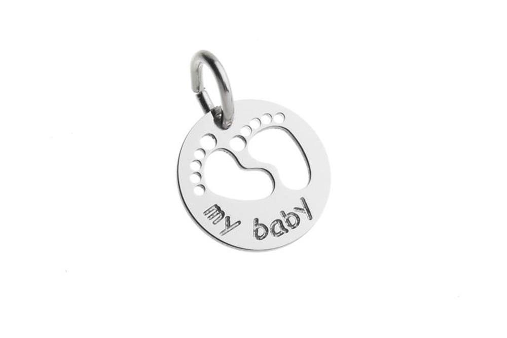 Silberkettenstore Kettenanhänger Anhänger "my baby" - 925 Silber Silberkettenstore Kettenanhänger Anhänger "my baby" - 925 Silber von Silberkettenstore