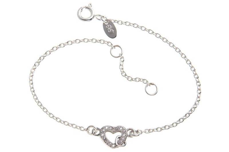 Silberkettenstore Silberarmband Fashion Line Armband Amore - 925 Silber, Länge wählbar von 18-23cm von Silberkettenstore