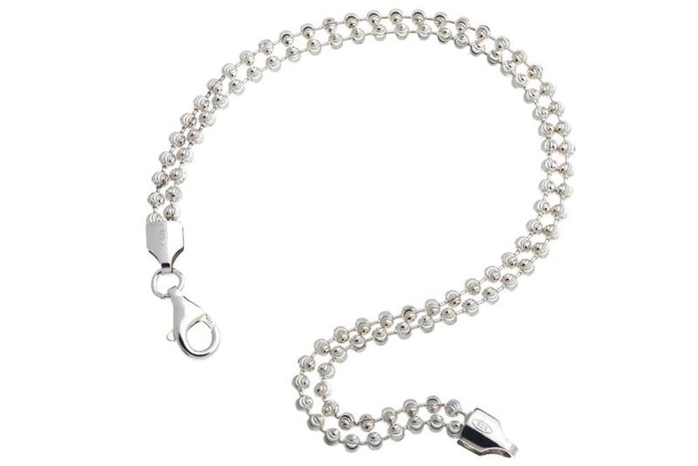Silberkettenstore Silberarmband Fashion Line Armband Delight - 925 Silber,Länge wählbar von 16-25cm von Silberkettenstore