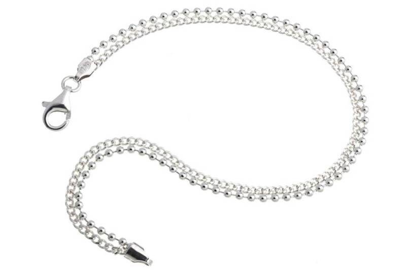 Silberkettenstore Silberarmband Fashion Line Armband Redemption - 925 Silber, Länge wählbar von Silberkettenstore