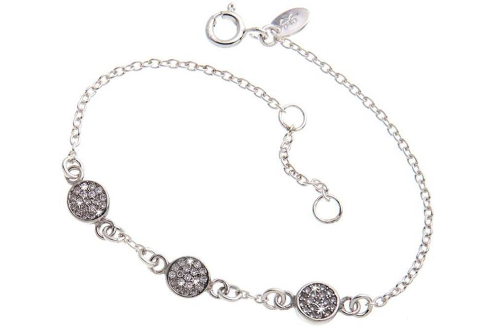 Silberkettenstore Silberarmband Fashion Line Armband Secret 1 - 925 Silber, Länge wählbar von 18-23cm von Silberkettenstore