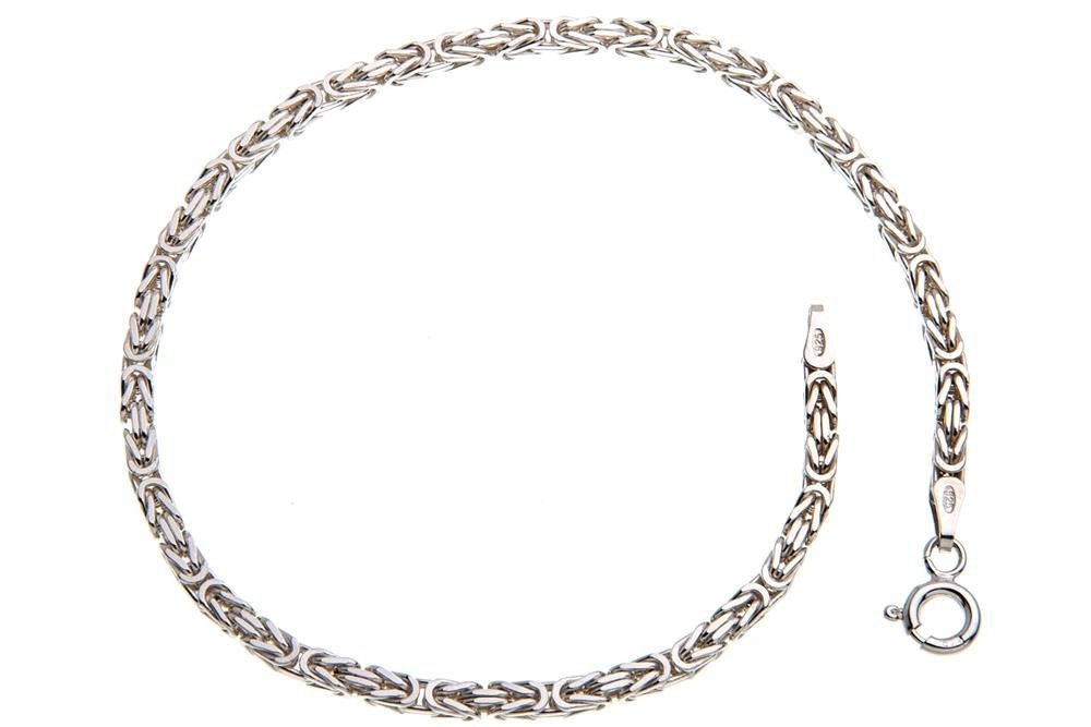 Silberkettenstore Silberarmband Königskette Armband 2,5mm - 925 Silber, Länge wählbar von 16-25cm Silberkettenstore Silberarmband Königskette Armband 2,5mm - 925 Silber, Länge wählbar von 16-25cm von Silberkettenstore