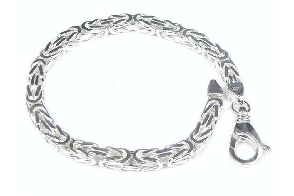 Silberkettenstore Silberarmband Königskette Armband 5mm - 925 Silber von Silberkettenstore