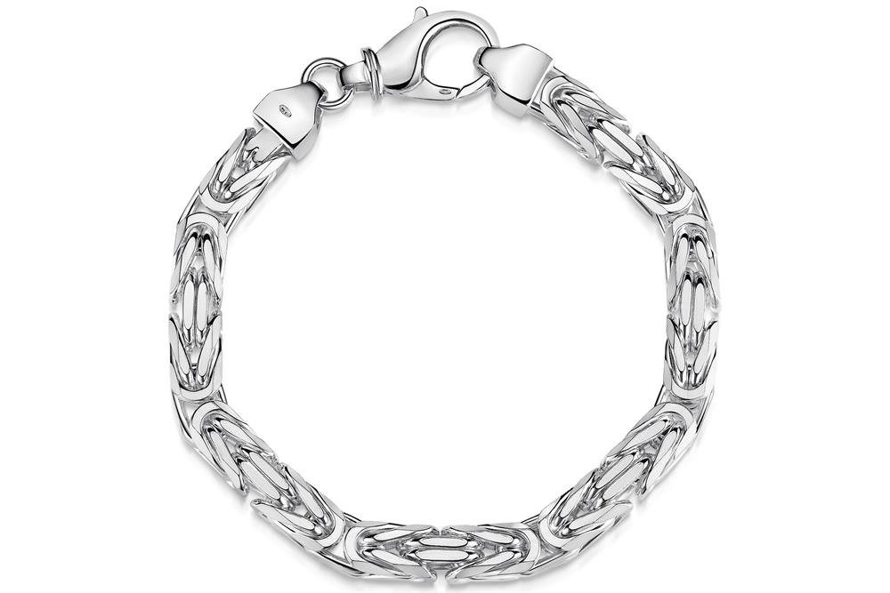 Silberkettenstore Silberarmband Königskette Armband 8mm - 925 Silber von Silberkettenstore