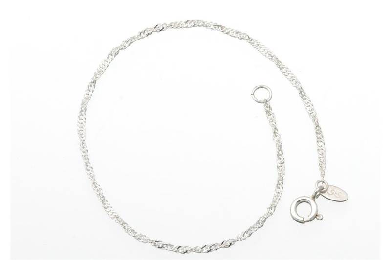 Silberkettenstore Silberarmband Singapur-Armband 1,8mm- 925er Silber von Silberkettenstore