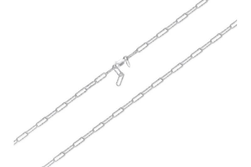 Silberkettenstore Silberkette Ankerkette 3,5mm mit Diamantschliff - 925 Silber von Silberkettenstore