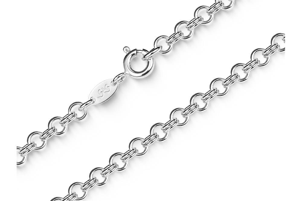 Silberkettenstore Silberkette Doppelerbskette 3,6mm - 925 Silber von Silberkettenstore