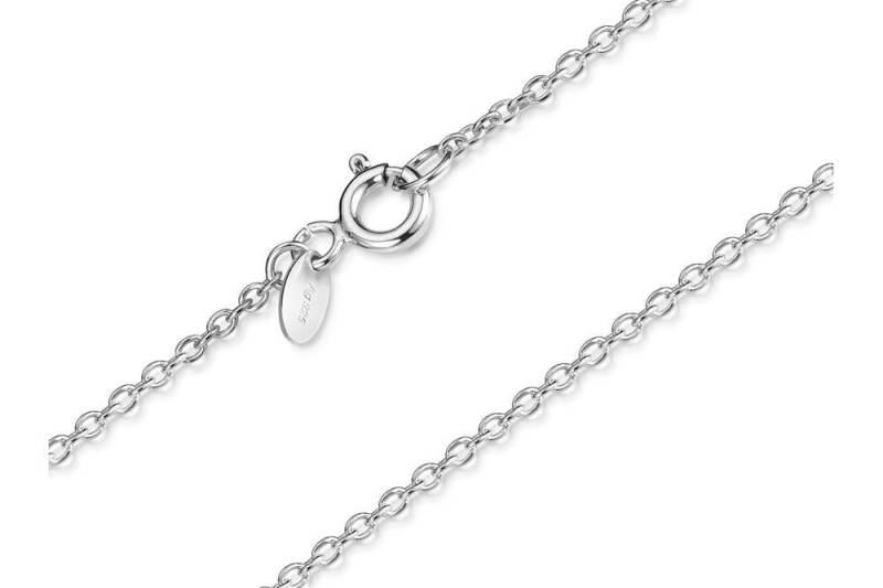Silberkettenstore Silberkette Erbskette 1,3mm - 925 Silber, Länge von 38-100cm wählbar von Silberkettenstore