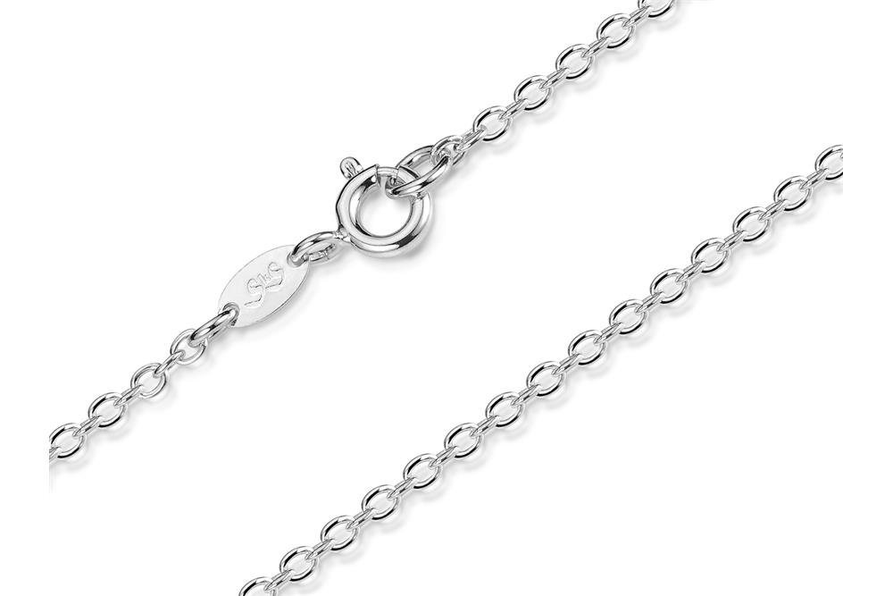 Silberkettenstore Silberkette Erbskette 2mm - 925 Silber, Länge wählbar von 38-120cm Silberkettenstore Silberkette Erbskette 2mm - 925 Silber, Länge wählbar von 38-120cm von Silberkettenstore