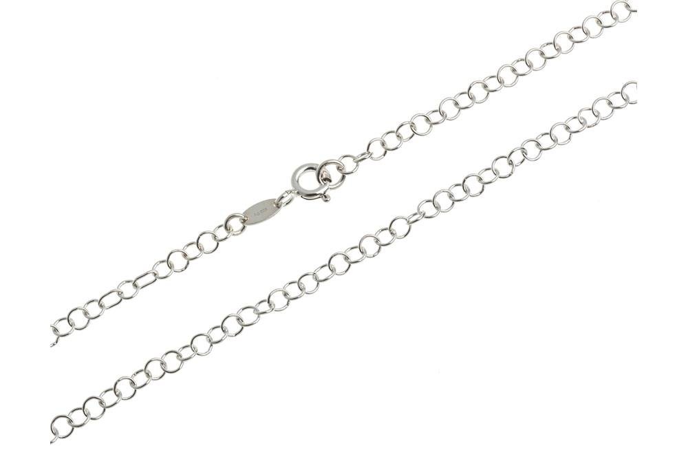Silberkettenstore Silberkette Erbskette 3,5mm - 925 Silber, Länge wählbar von 38-100cm von Silberkettenstore