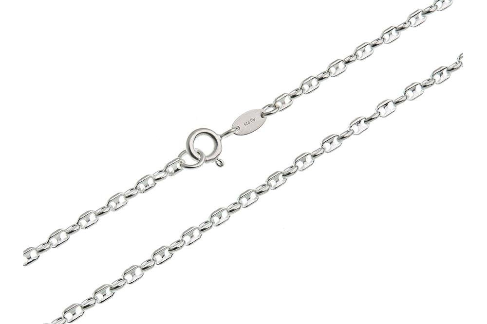 Silberkettenstore Silberkette Kaffeebohnenkette 2,5mm - 925 Silber, Länge wählbar von 38-100cm Silberkettenstore Silberkette Kaffeebohnenkette 2,5mm - 925 Silber, Länge wählbar von 38-100cm von Silberkettenstore