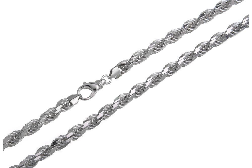 Silberkettenstore Silberkette Kordelkette 6,5mm - 925 Silber von Silberkettenstore