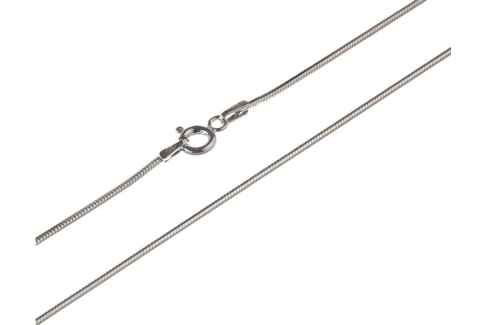 Silberkettenstore Silberkette Schlangenkette, achtkant 1,2mm - 925 Silber, Länge wählbar Silberkettenstore Silberkette Schlangenkette, achtkant 1,2mm - 925 Silber, Länge wählbar von Silberkettenstore