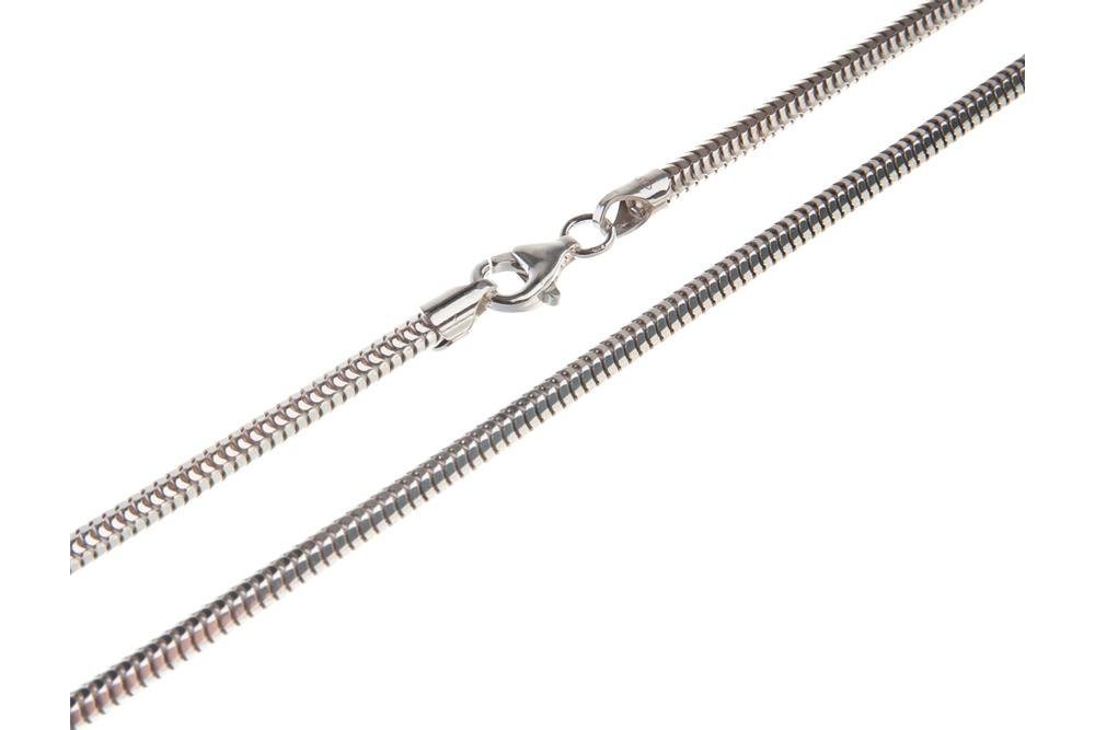 Silberkettenstore Silberkette Schlangenkette, achtkant 3mm - 925 Silber, Länge wählbar von 38-100cm von Silberkettenstore