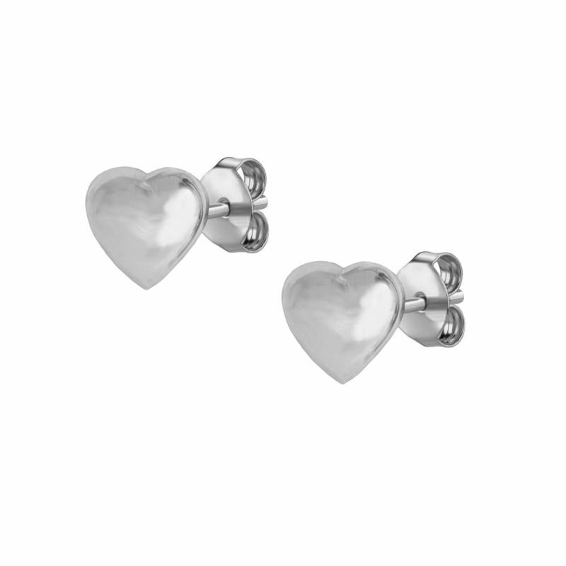 1 Paar Ohrstecker Herz, 925Er Sterling Silber, Juwelier Qualität von Silberpoint
