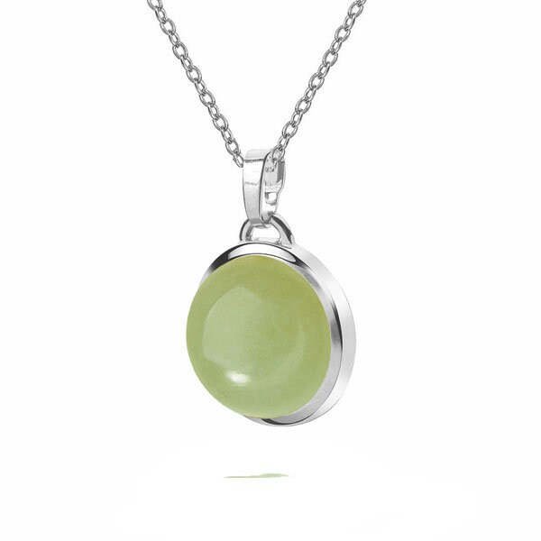 Collier/Ohrstecker Mit Echtem Aventurin Hellgrün-925Er Sterling Silber-Made in Germany Collier/Ohrstecker Mit Echtem Aventurin Hellgrün-925Er Sterling Silber-Made in Germany von Silberpoint