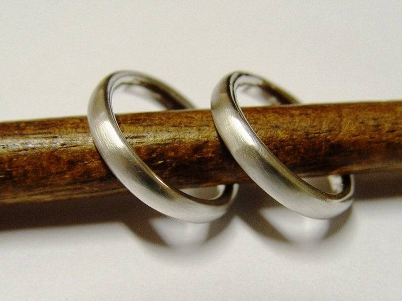 Trauringe/Partnerringe in Silber von SilberschmiedeDunder