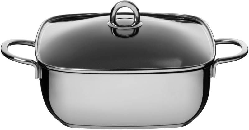 Silit Schmortopf "Studio, beschichteter Bräter Induktion" Cromargan Edelstahl Rostfrei 18/10 von Silit