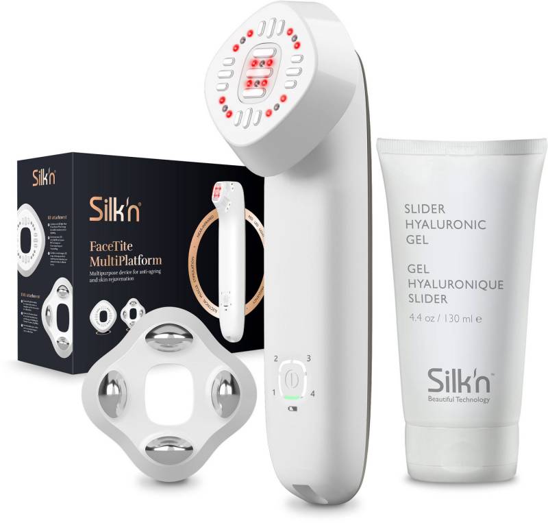Silk'n Anti-Aging-Gerät FaceTite Multiplatform, Multifunktionsfähig von Silk'n