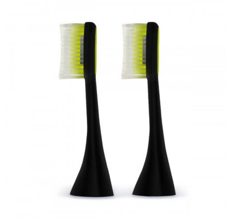Silk'n Aufsteckbürsten Replacement heads for ToothWave Soft Large toothbrush Black 2 pcs von Silk'n