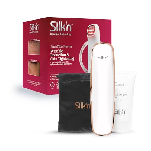 Silk'n FaceTite Revive (kabellos) Anti-Aging-Gerät zur Faltenreduzierung und Hautstraffung mit HT Technologie - klinisch getestet von Silk'n