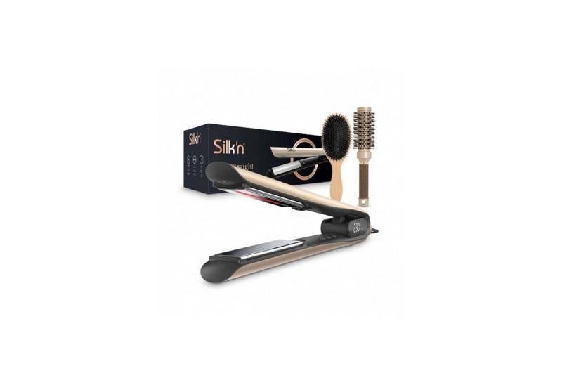 Silk'n Glätteisen, Dynamisches LED-Display, Infrarot- und Ionentechnologie, 3 m Kabel von Silk'n