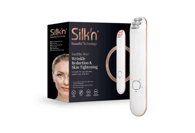 Silk'n Haarentfernungsgerät FTM1PE1001, Durchschnittlich 24 % straffere Haut in 4 Wochen von Silk'n