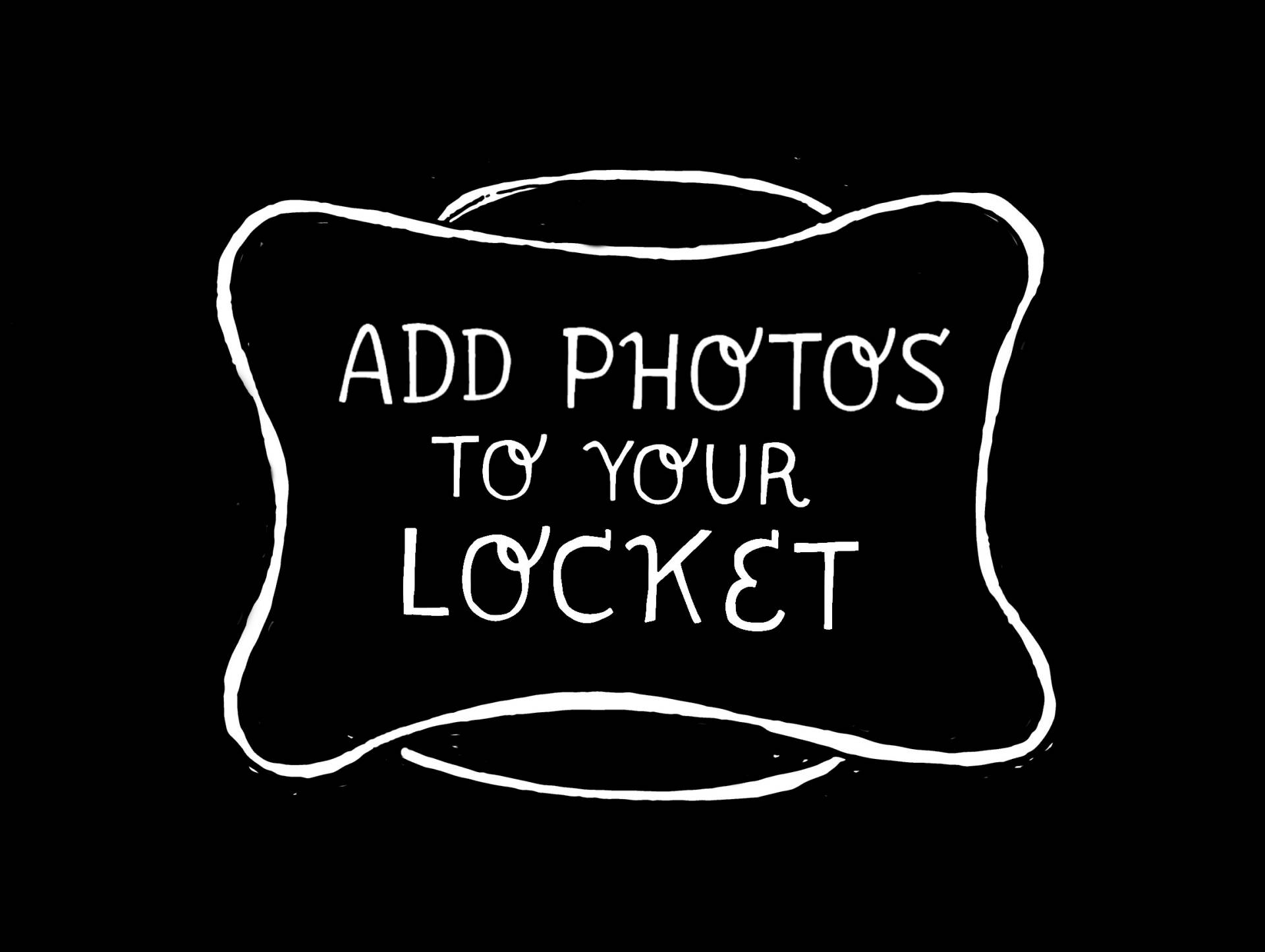 Medaillon Foto Personalisierung Add-On - Seide Geldbörse, Sow's Ohr Kunden von SilkPurseSowsEar