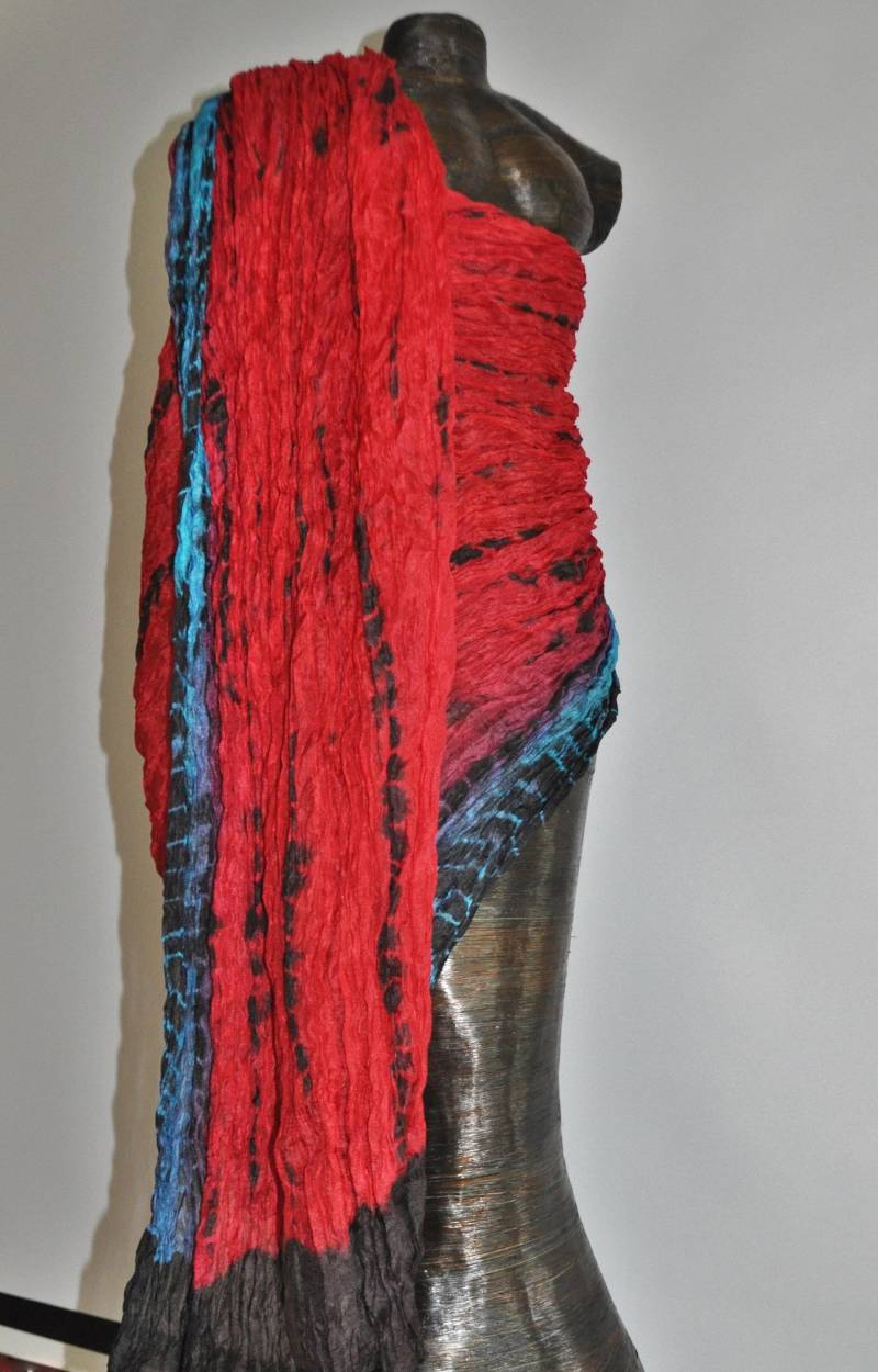 Seidenschal Batik von SilkRouteDE