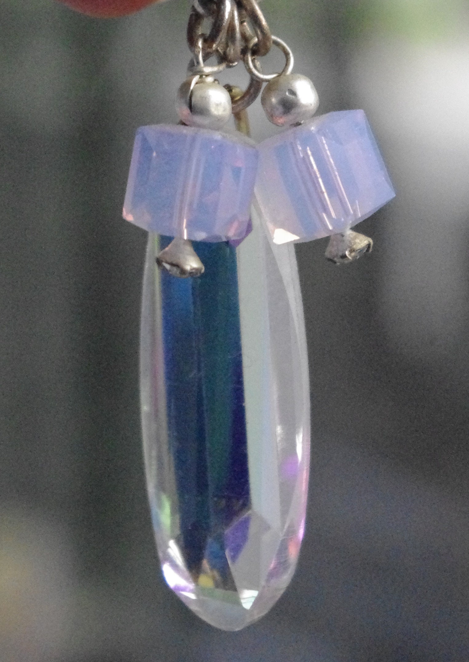 Antik Messing Schal Ring Mit Swarovski Großen Tropfen Und Formen von SilknSparkles