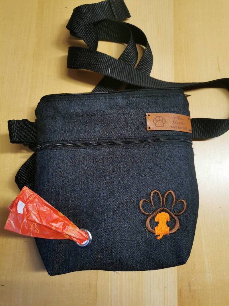 Gassibag, Leckerlitasche, Hüfttasche von Silkreativwerkstatt