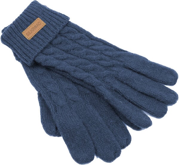 Silkroad - Diggers Garden SILKROAD Handschuhe für den Winter Strickhandschuhe aus 100% Lammwolle von Silkroad - Diggers Garden