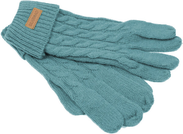 Silkroad - Diggers Garden SILKROAD Handschuhe für den Winter Strickhandschuhe aus 100% Lammwolle von Silkroad - Diggers Garden