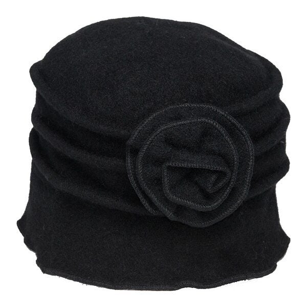 Silkroad - Diggers Garden SILKROAD Retro Mütze Filzhut Damen LUISE - Hut aus 100%  Wolle von Silkroad - Diggers Garden