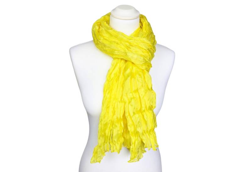 Silkroad Seidenschal Knitterschal Halstuch Schal Crashschal einfarbig Silkroad Seidenschal Knitterschal Halstuch Schal Crashschal einfarbig von Silkroad