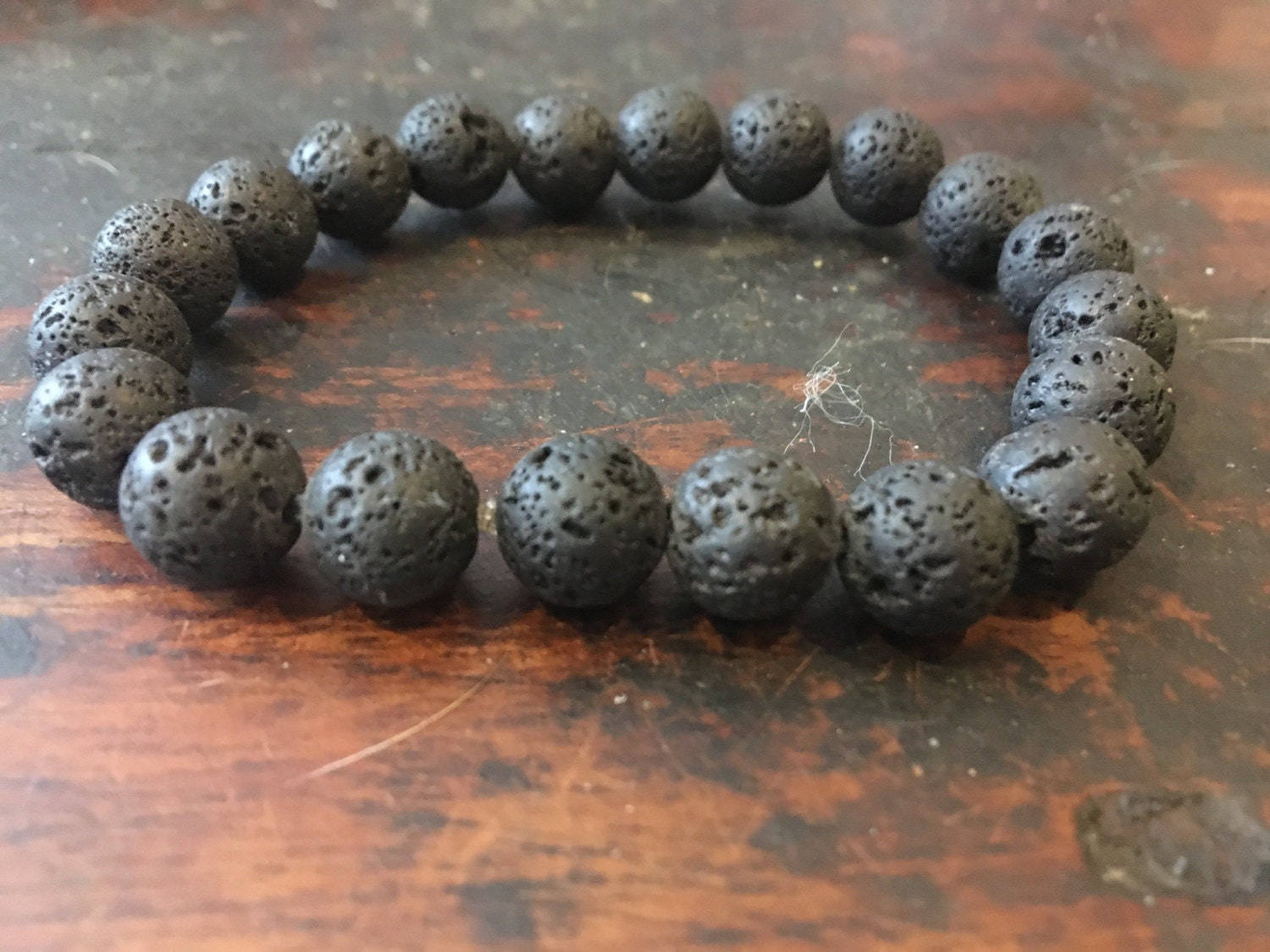 Lava Stein Armband Lava Stein Armband von SilkwormStudiosNYC