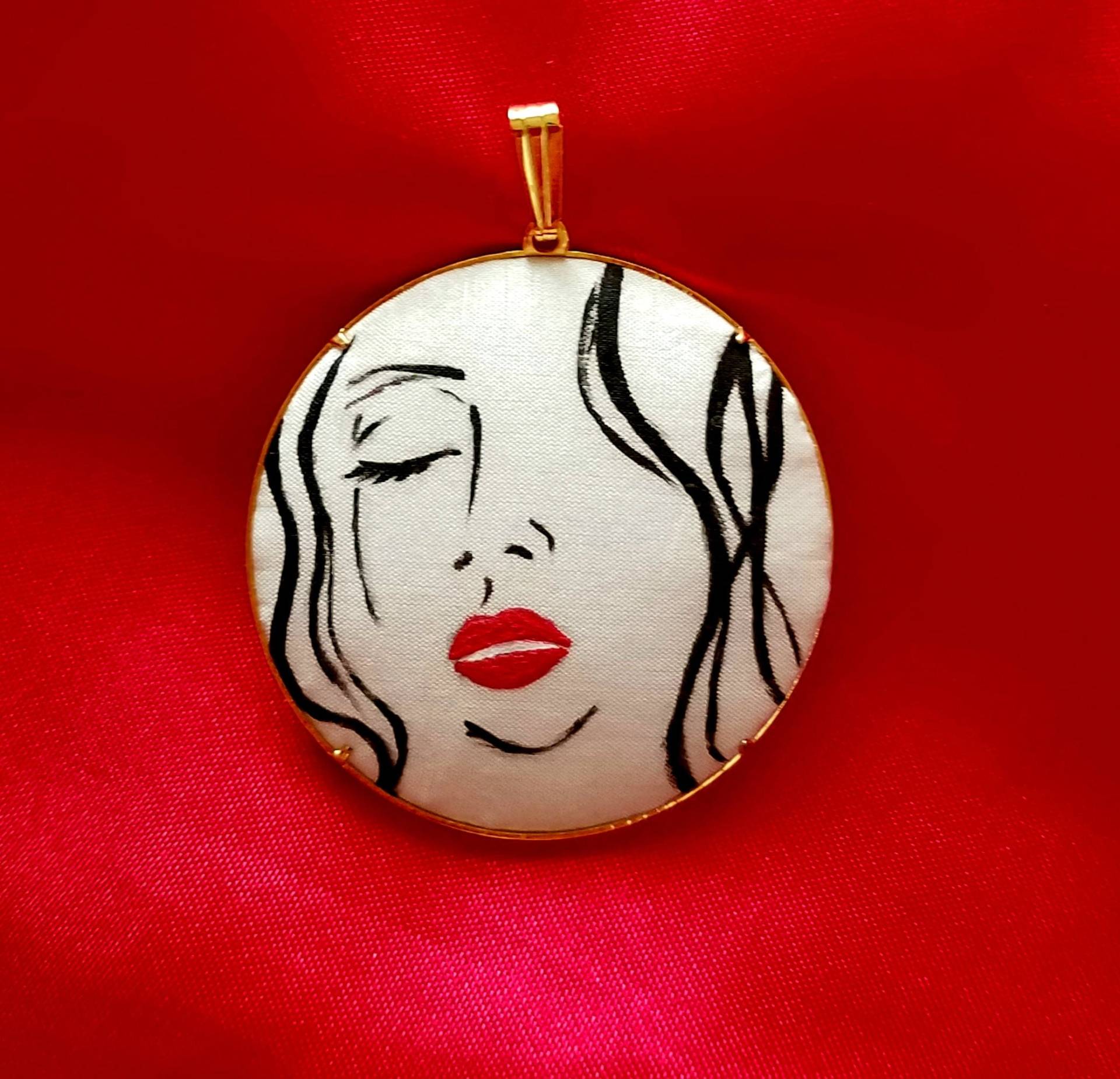Einzigartiger Seidenschmuck. Designer Verzierter Seidenanhänger "Dream". Handwerkliches Accessoire. Besonderes Geschenk Für Sie Einzigartiger Seidenschmuck. Designer Verzierter Seidenanhänger "Dream". Handwerkliches Accessoire. Besonderes Geschenk Für Sie von SilkyARTDesign