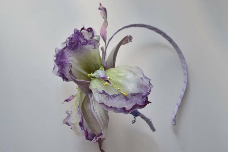 Seiden Iris, Haarreif von SilkyFlora
