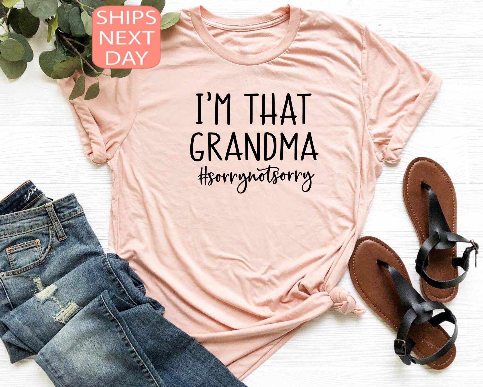 Ich Bin Die Oma Shirt, T-Shirt, Geschenk Für Oma, Mama, Nana T Muttertagsgeschenk, Shirt Frauen von SilkywayApparel