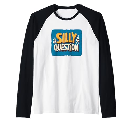 Lebendiges Silly Question Kostüm für Erwachsene und Kinder Raglan von Silly Questions Outfit
