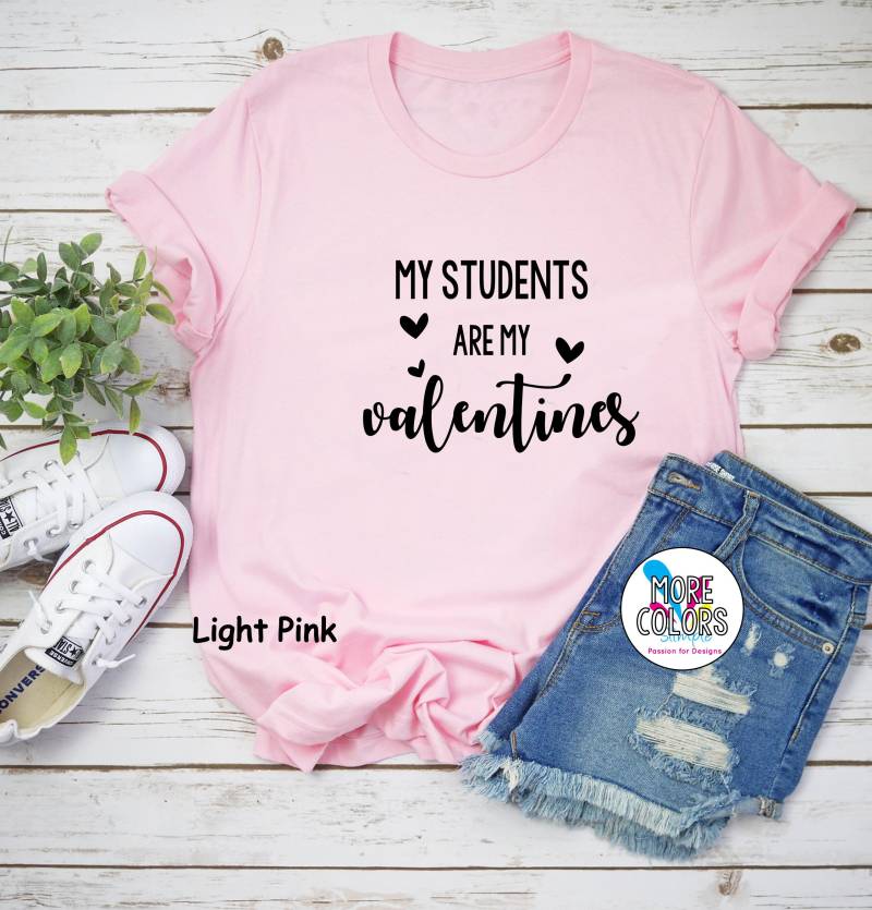 Meine Schüler Sind Meine Valentinstag T-Shirt, V-Tag-Geschenk, Tshirt Für Lehrer, Liebe-T-Shirt von SilmpleDesigns