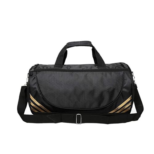 SilteD Fitness Gym Sporttaschen Männer und Frauen wasserdichte Sporthandtasche Outdoor-Reisen Camping Multifunktionstasche Turnbeutel (Farbe: Golden) von SilteD